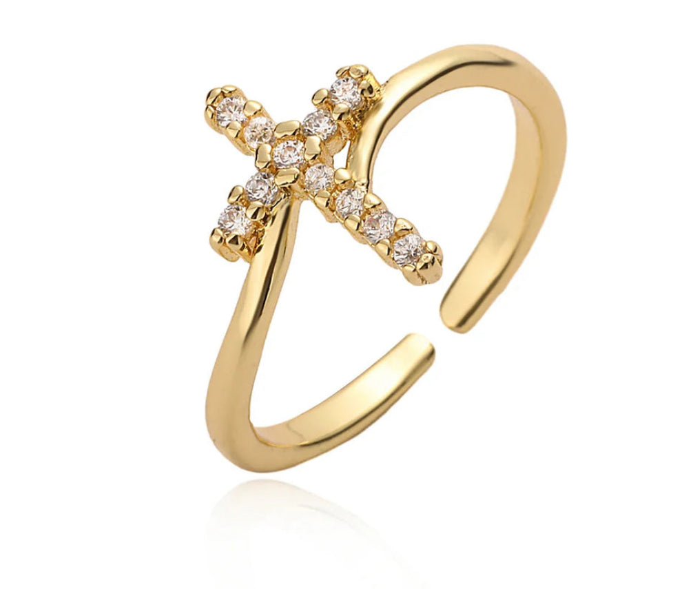 Eleganter Goldener Ring