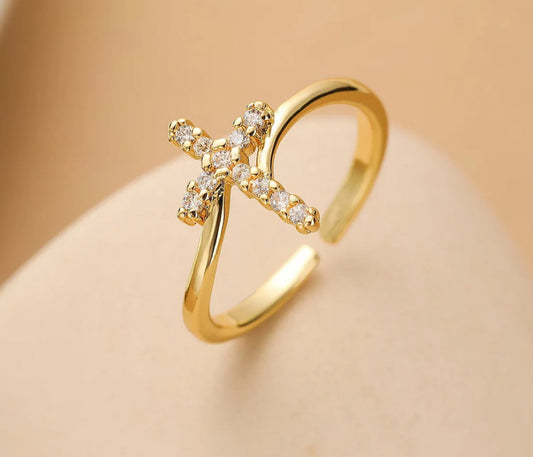 Eleganter Goldener Ring