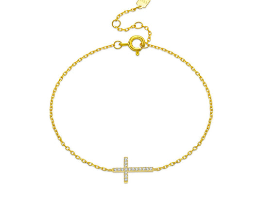 Feines Mode Luxus Kreuz Armband